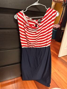 RockSteady Red & White Striped Top